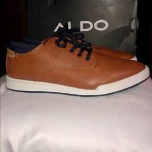 ALDO | Mens 9.5 Cognac shoes